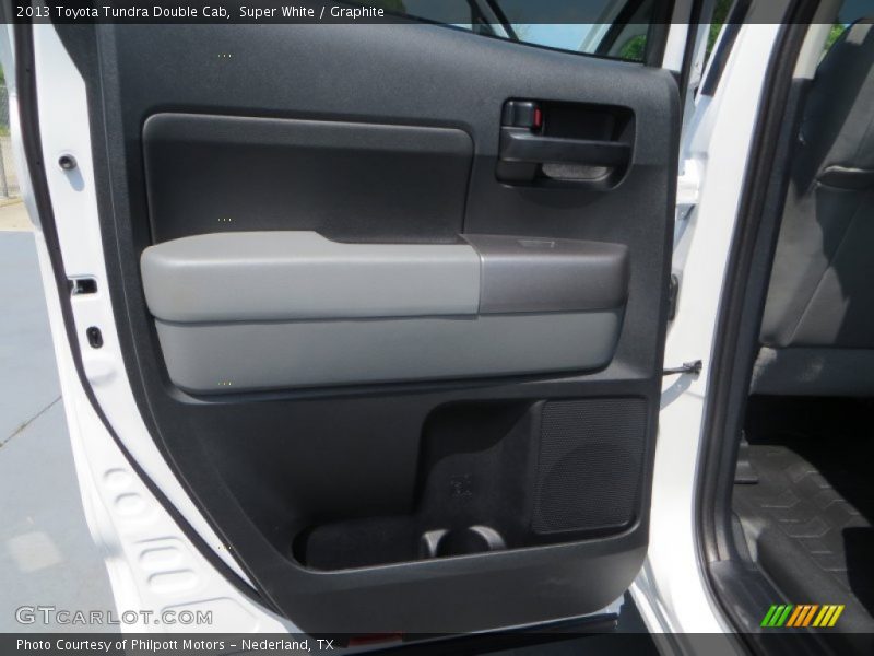 Super White / Graphite 2013 Toyota Tundra Double Cab
