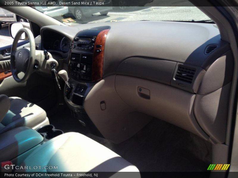 Desert Sand Mica / Taupe 2005 Toyota Sienna XLE AWD