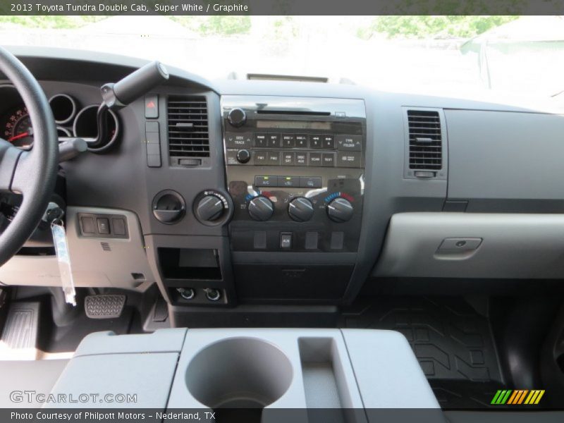Super White / Graphite 2013 Toyota Tundra Double Cab