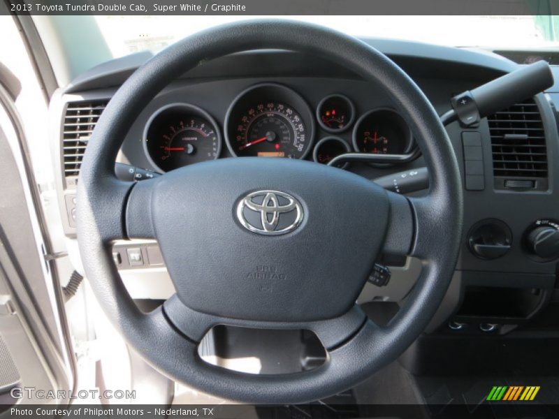 Super White / Graphite 2013 Toyota Tundra Double Cab