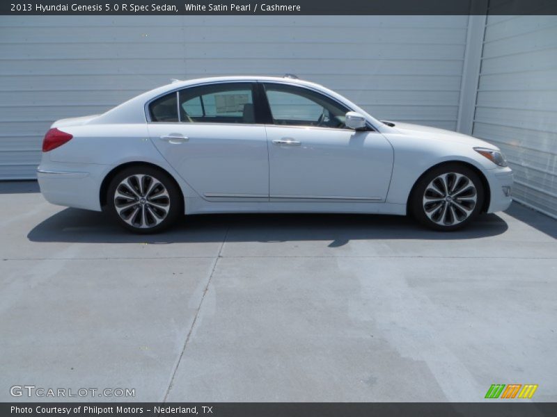  2013 Genesis 5.0 R Spec Sedan White Satin Pearl
