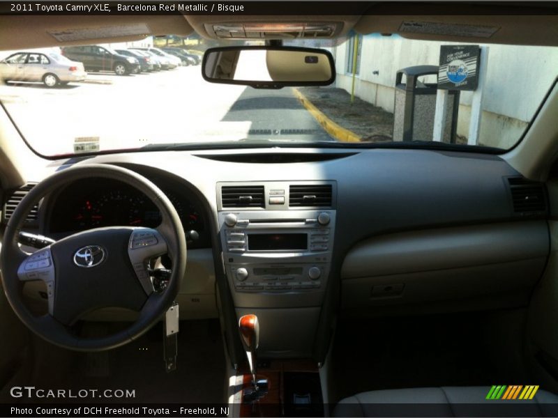 Barcelona Red Metallic / Bisque 2011 Toyota Camry XLE