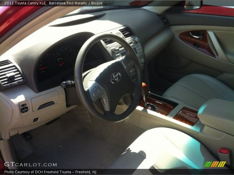 Barcelona Red Metallic / Bisque 2011 Toyota Camry XLE
