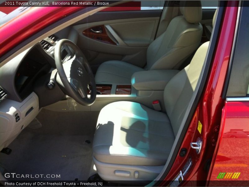 Barcelona Red Metallic / Bisque 2011 Toyota Camry XLE