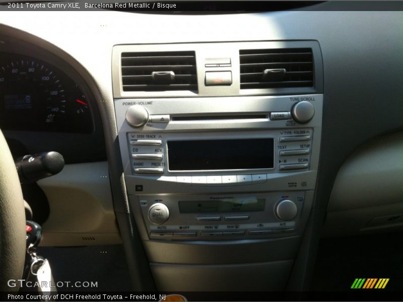 Barcelona Red Metallic / Bisque 2011 Toyota Camry XLE