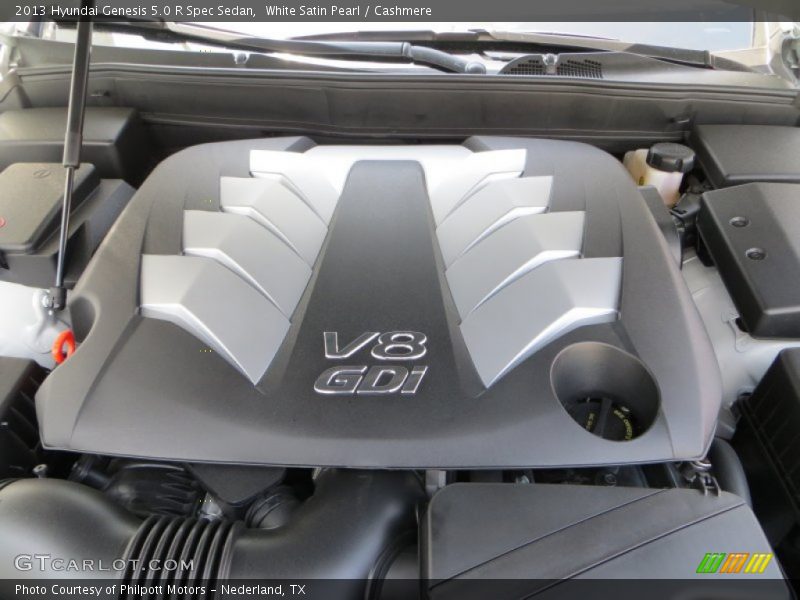  2013 Genesis 5.0 R Spec Sedan Engine - 5.0 Liter GDI DOHC 32-Valve D-CVVT V8