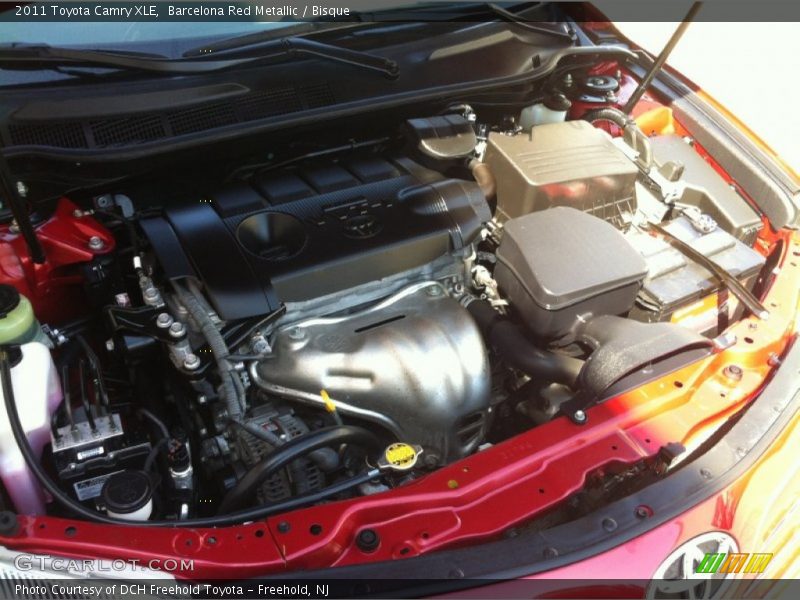 Barcelona Red Metallic / Bisque 2011 Toyota Camry XLE
