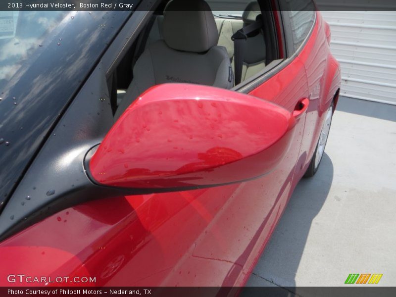 Boston Red / Gray 2013 Hyundai Veloster