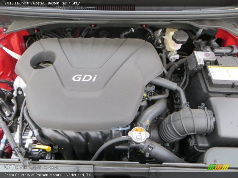 Boston Red / Gray 2013 Hyundai Veloster