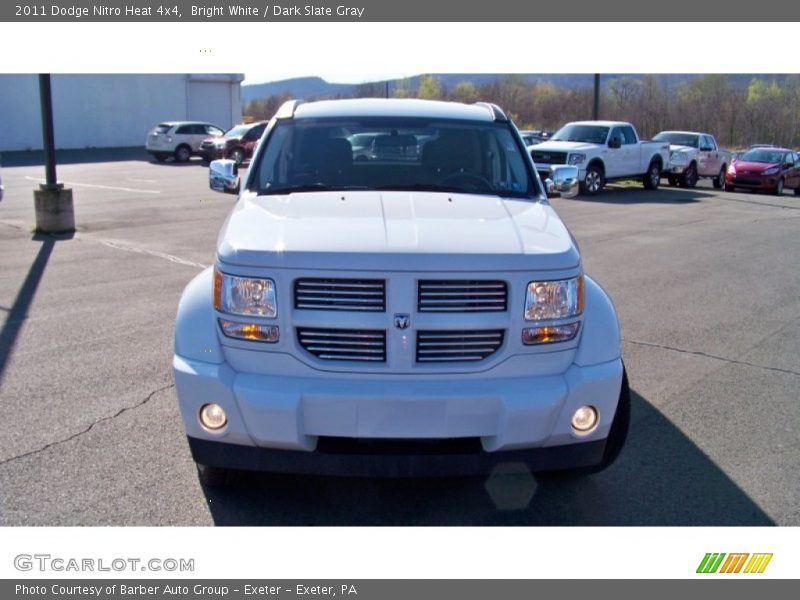 Bright White / Dark Slate Gray 2011 Dodge Nitro Heat 4x4