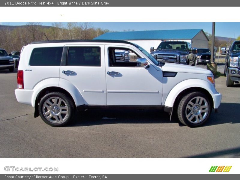 Bright White / Dark Slate Gray 2011 Dodge Nitro Heat 4x4