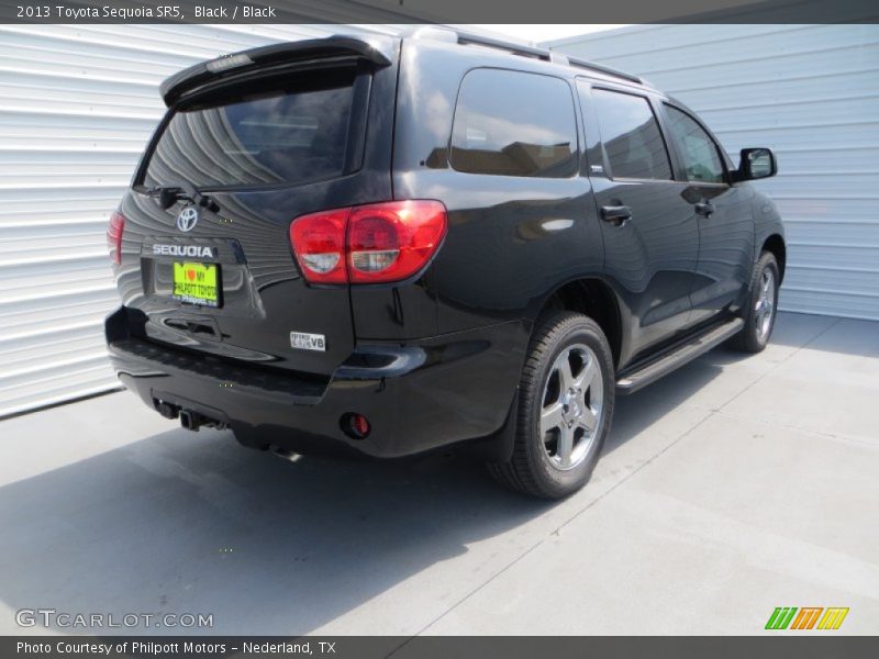 Black / Black 2013 Toyota Sequoia SR5