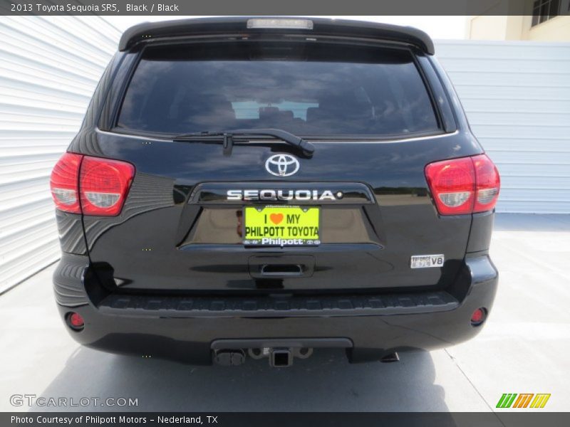Black / Black 2013 Toyota Sequoia SR5