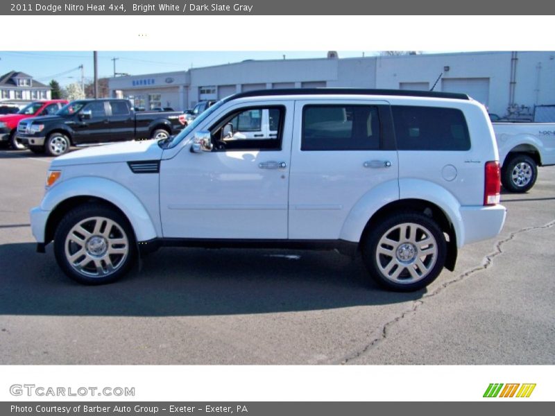 Bright White / Dark Slate Gray 2011 Dodge Nitro Heat 4x4