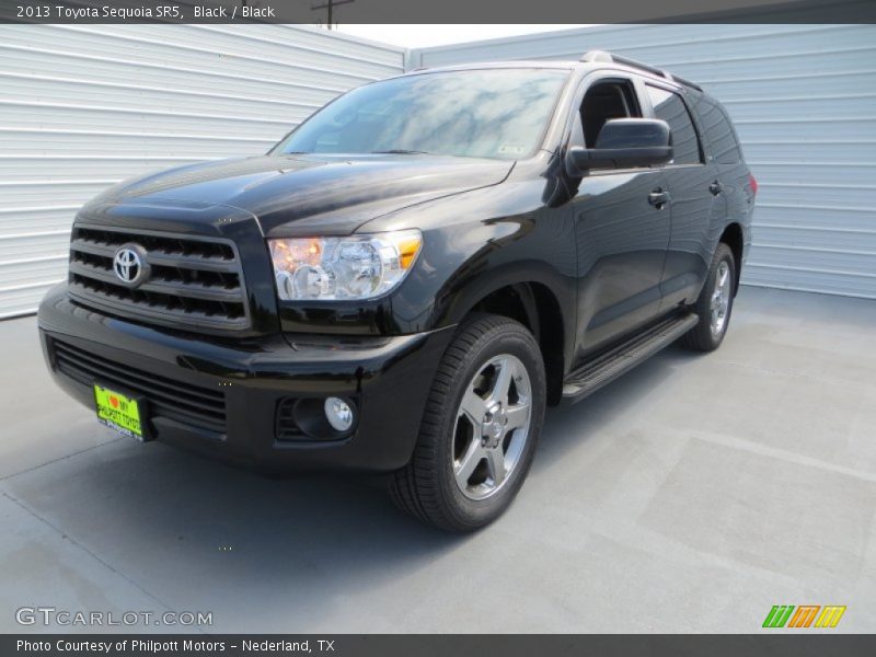 Black / Black 2013 Toyota Sequoia SR5