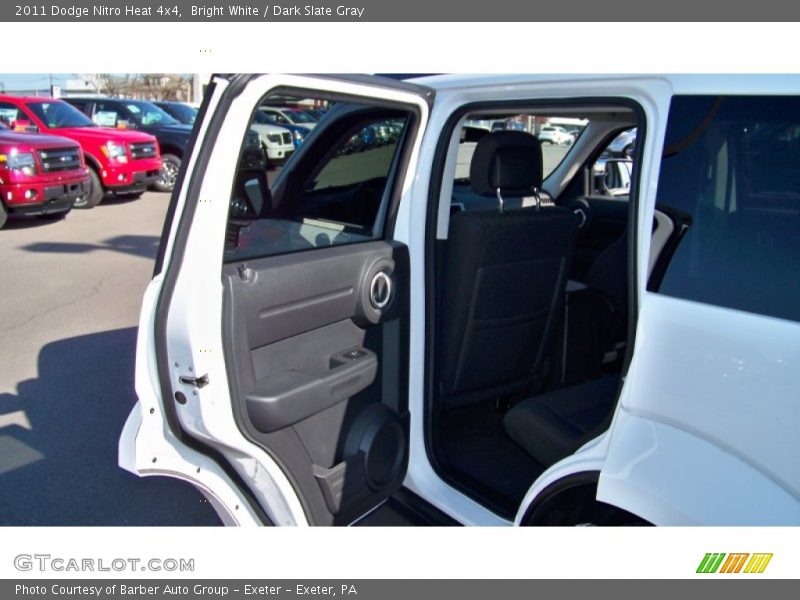 Bright White / Dark Slate Gray 2011 Dodge Nitro Heat 4x4