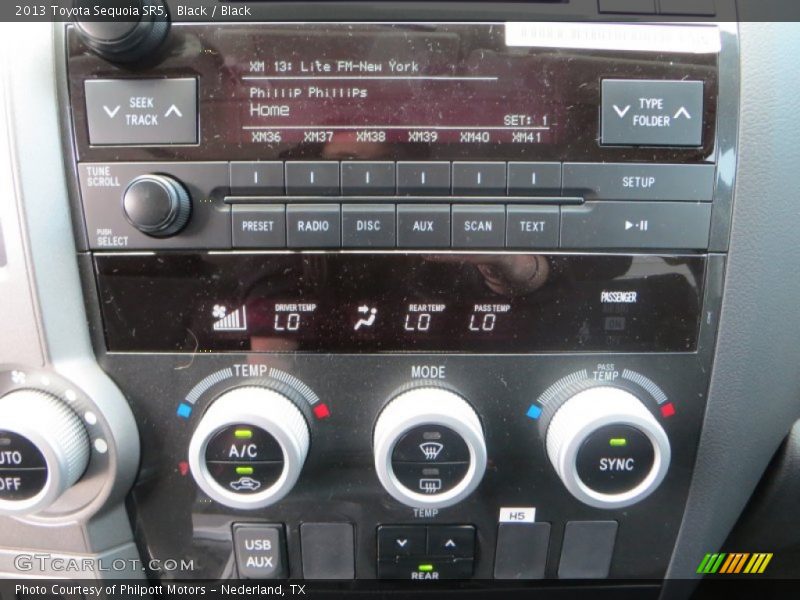 Black / Black 2013 Toyota Sequoia SR5