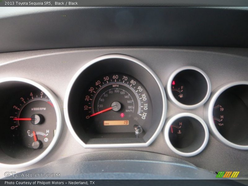 Black / Black 2013 Toyota Sequoia SR5