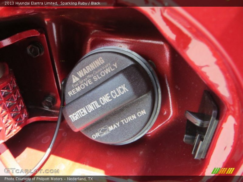 Sparkling Ruby / Black 2013 Hyundai Elantra Limited