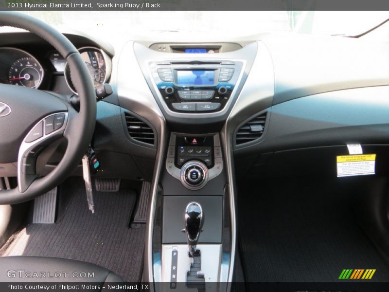 Sparkling Ruby / Black 2013 Hyundai Elantra Limited