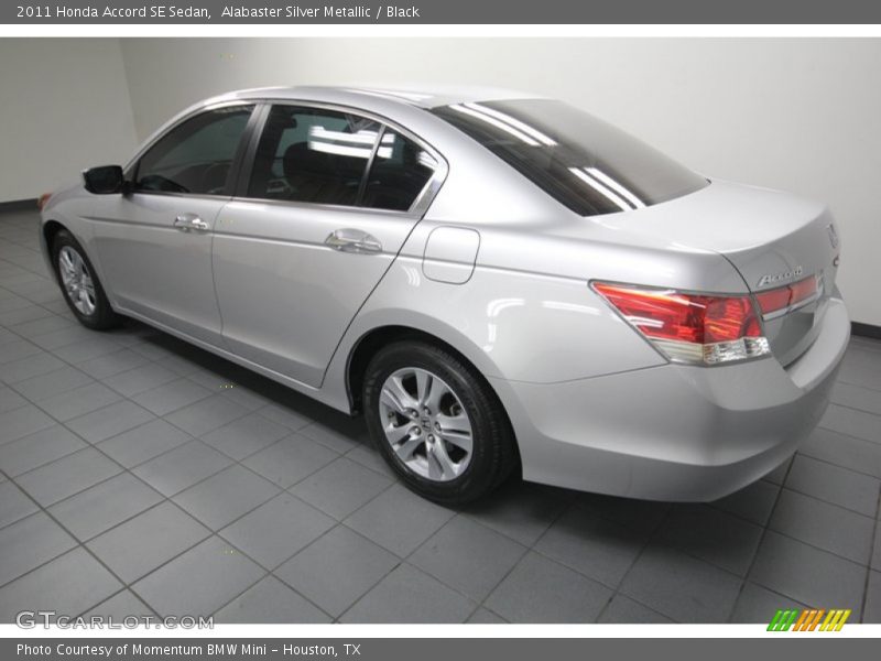 Alabaster Silver Metallic / Black 2011 Honda Accord SE Sedan