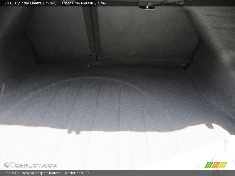 Harbor Gray Metallic / Gray 2013 Hyundai Elantra Limited