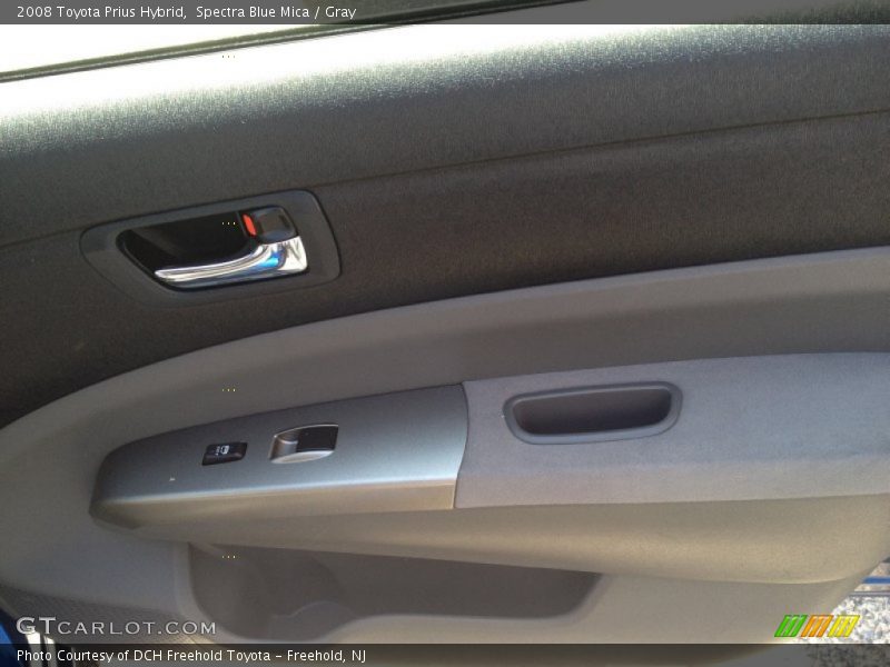 Spectra Blue Mica / Gray 2008 Toyota Prius Hybrid
