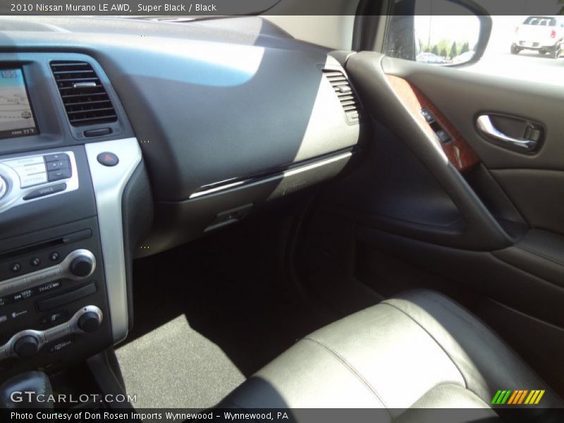 Super Black / Black 2010 Nissan Murano LE AWD