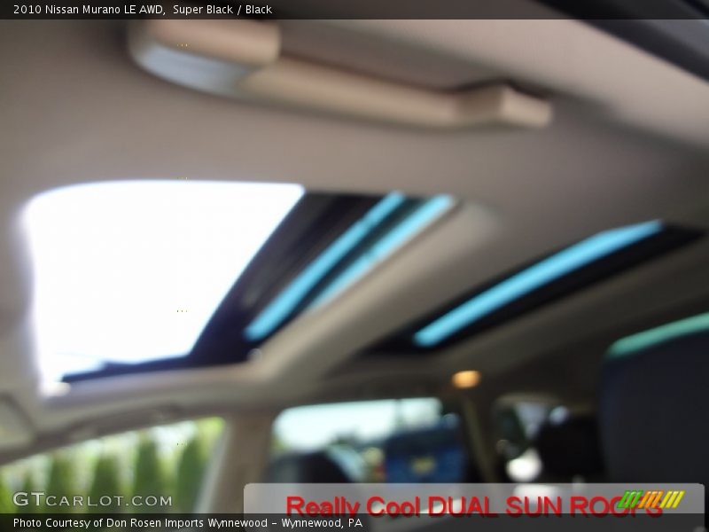 Super Black / Black 2010 Nissan Murano LE AWD