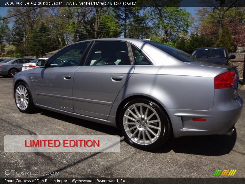 Avus Silver Pearl Effect / Black/Jet Gray 2006 Audi S4 4.2 quattro Sedan