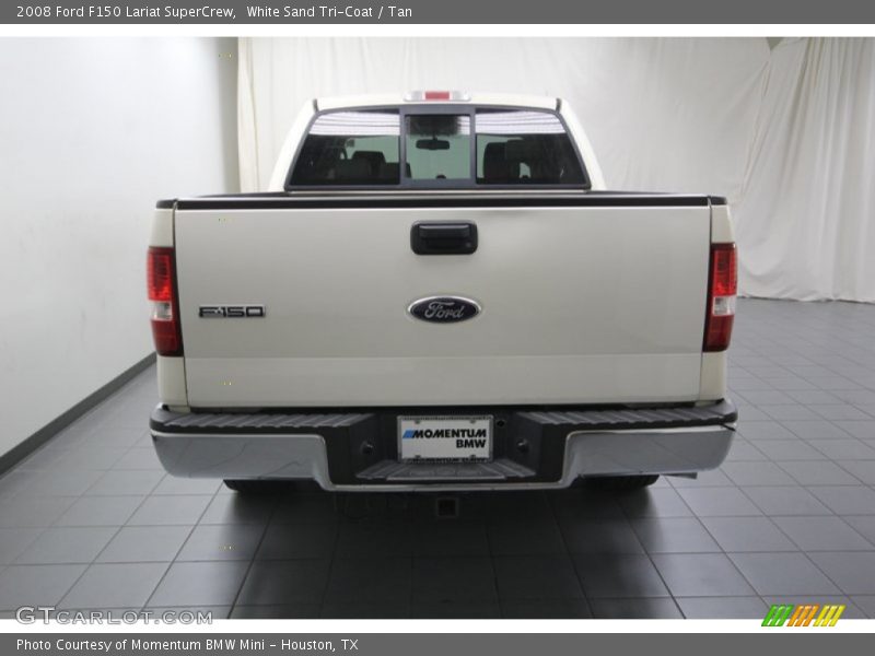 White Sand Tri-Coat / Tan 2008 Ford F150 Lariat SuperCrew