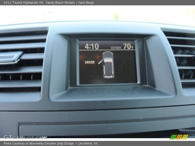 Sandy Beach Metallic / Sand Beige 2011 Toyota Highlander V6