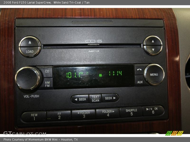 Audio System of 2008 F150 Lariat SuperCrew