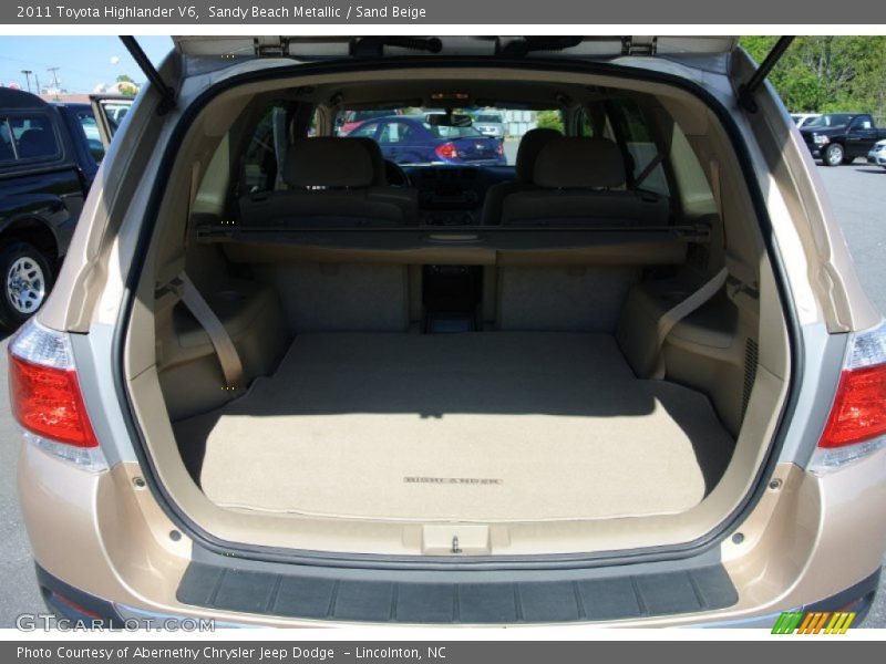 Sandy Beach Metallic / Sand Beige 2011 Toyota Highlander V6