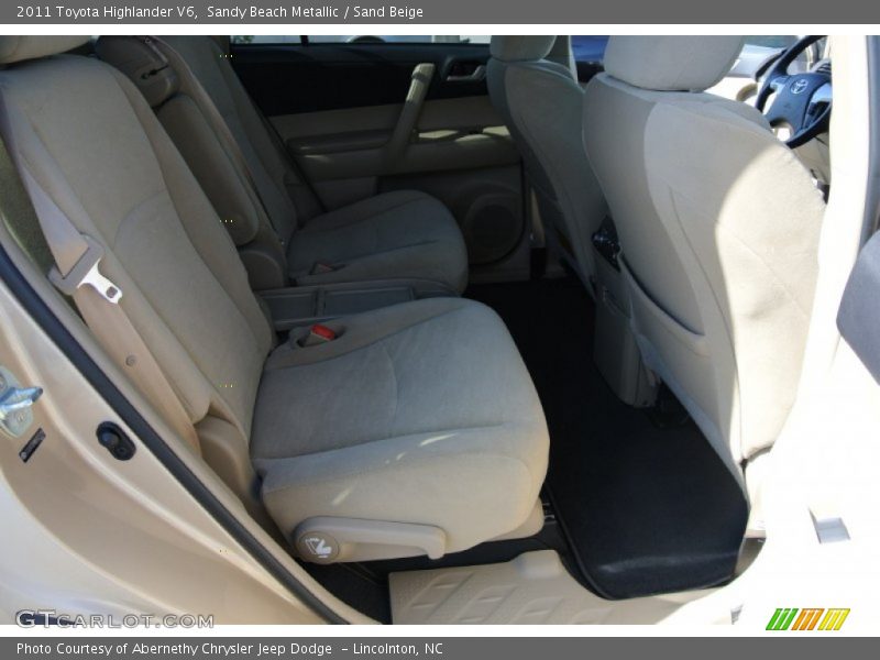 Sandy Beach Metallic / Sand Beige 2011 Toyota Highlander V6