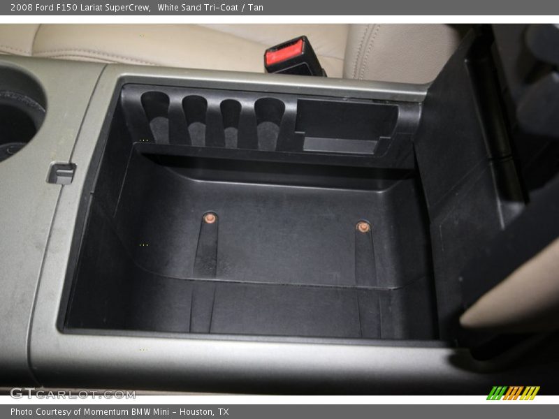 White Sand Tri-Coat / Tan 2008 Ford F150 Lariat SuperCrew