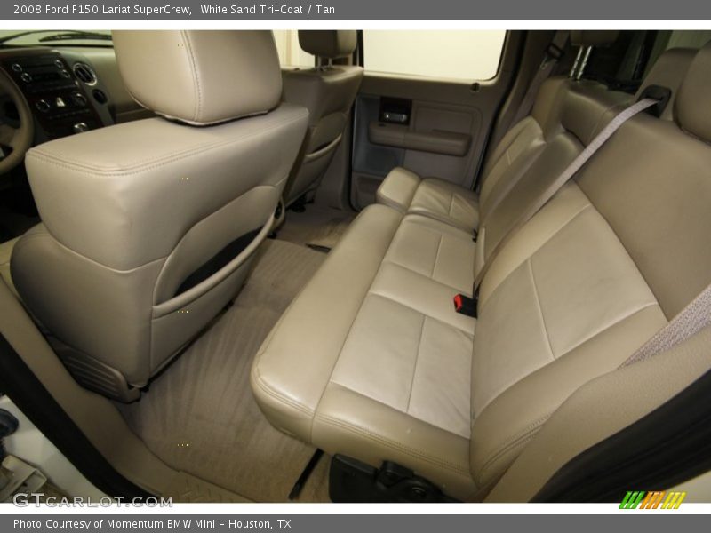 White Sand Tri-Coat / Tan 2008 Ford F150 Lariat SuperCrew