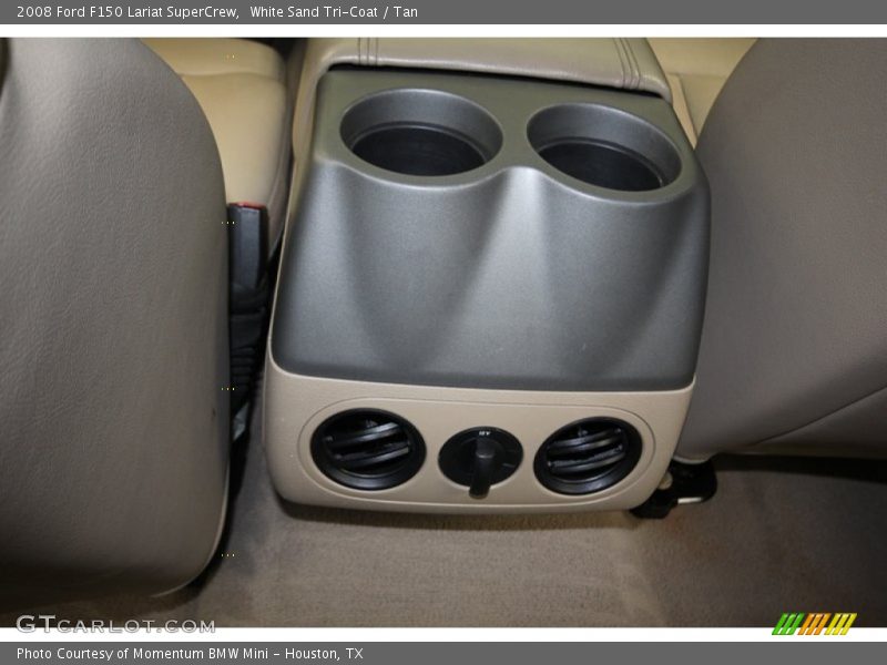 White Sand Tri-Coat / Tan 2008 Ford F150 Lariat SuperCrew