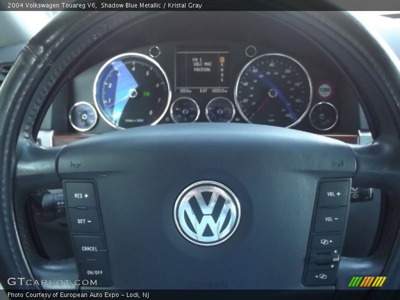 Shadow Blue Metallic / Kristal Gray 2004 Volkswagen Touareg V6
