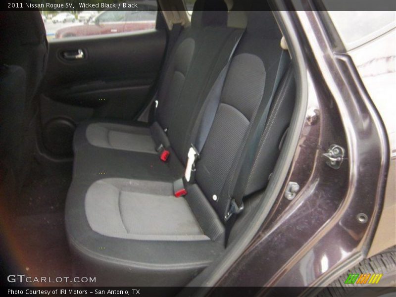 Wicked Black / Black 2011 Nissan Rogue SV