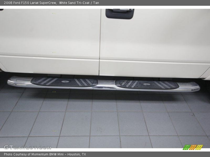 White Sand Tri-Coat / Tan 2008 Ford F150 Lariat SuperCrew