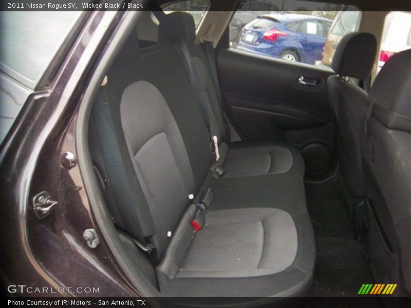 Wicked Black / Black 2011 Nissan Rogue SV