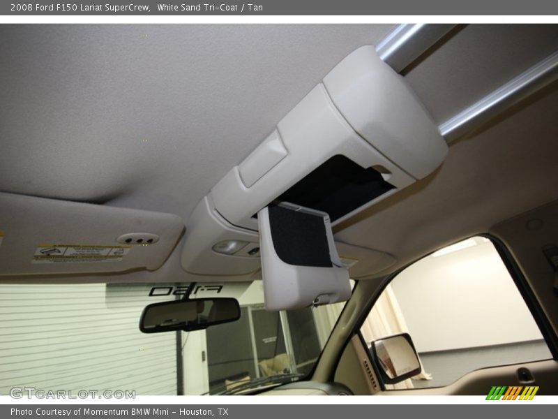 White Sand Tri-Coat / Tan 2008 Ford F150 Lariat SuperCrew