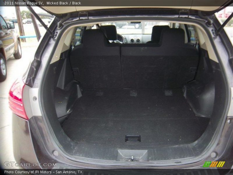 Wicked Black / Black 2011 Nissan Rogue SV