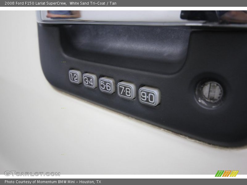 White Sand Tri-Coat / Tan 2008 Ford F150 Lariat SuperCrew