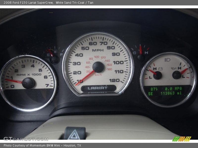  2008 F150 Lariat SuperCrew Lariat SuperCrew Gauges