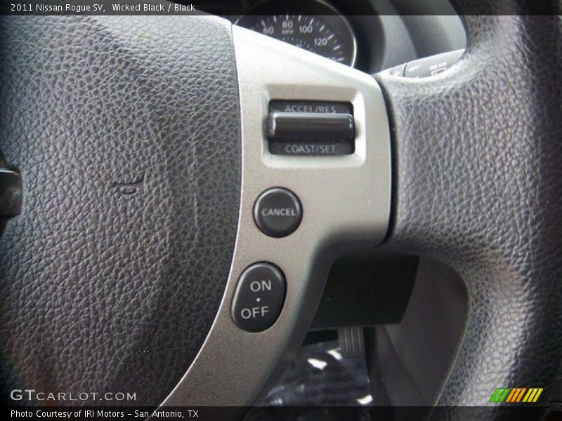 Wicked Black / Black 2011 Nissan Rogue SV