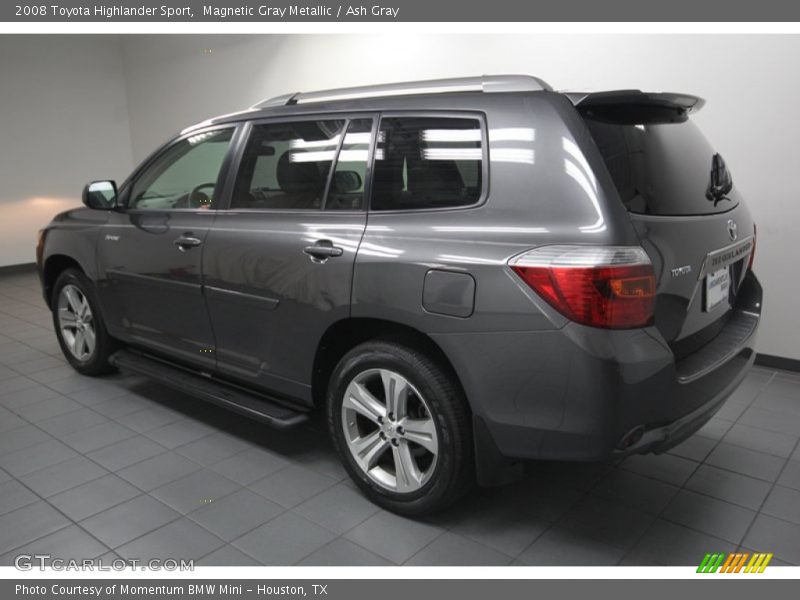 Magnetic Gray Metallic / Ash Gray 2008 Toyota Highlander Sport