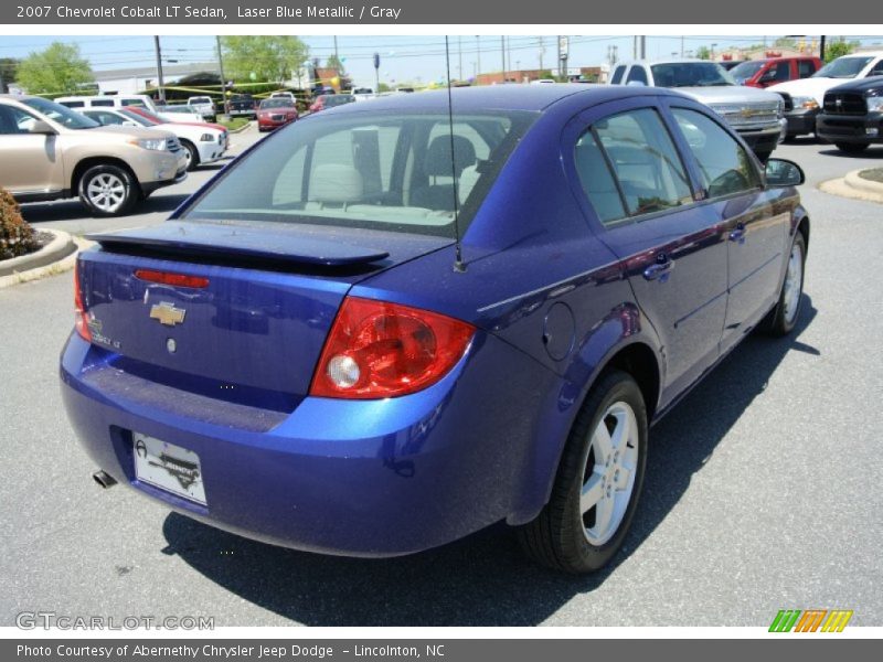 Laser Blue Metallic / Gray 2007 Chevrolet Cobalt LT Sedan