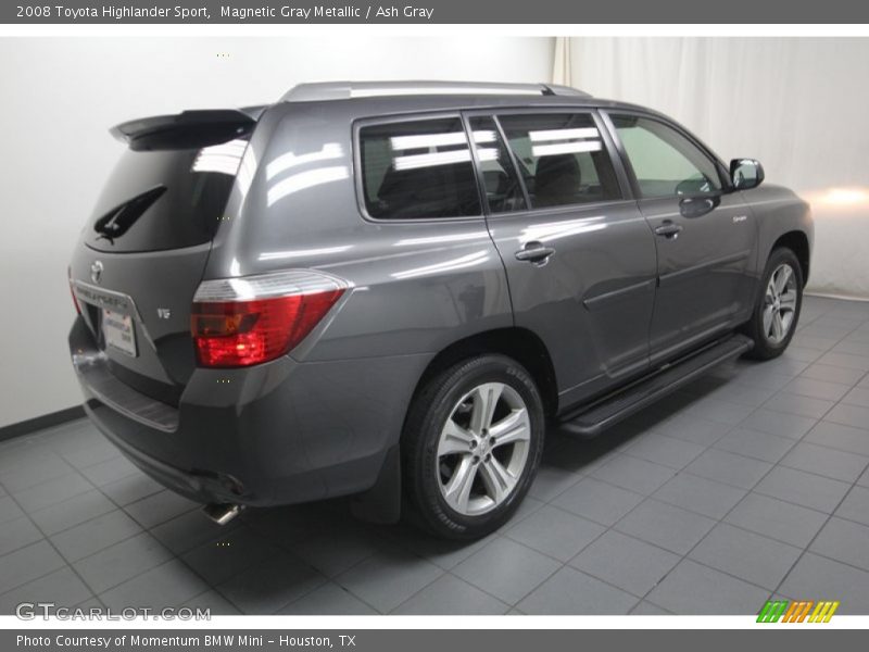 Magnetic Gray Metallic / Ash Gray 2008 Toyota Highlander Sport